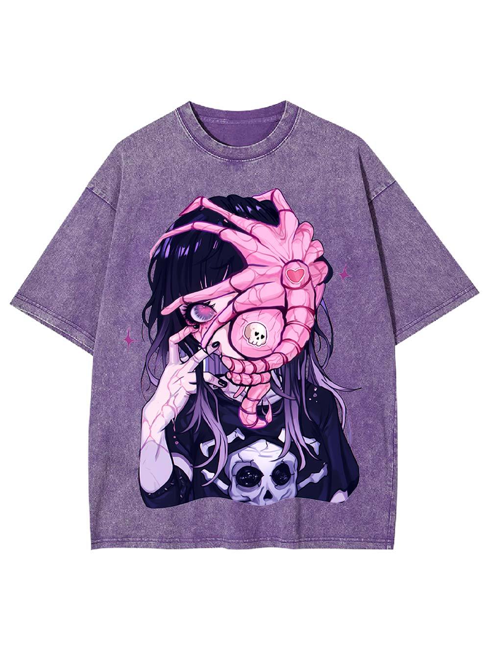 Alien Embrace Washed Tshirt