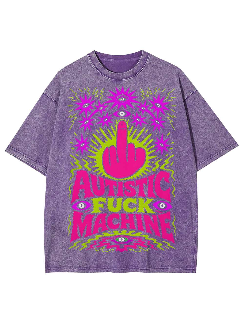 AUTISTIC FUCK MACHINE AAA WASHED TSHIRT
