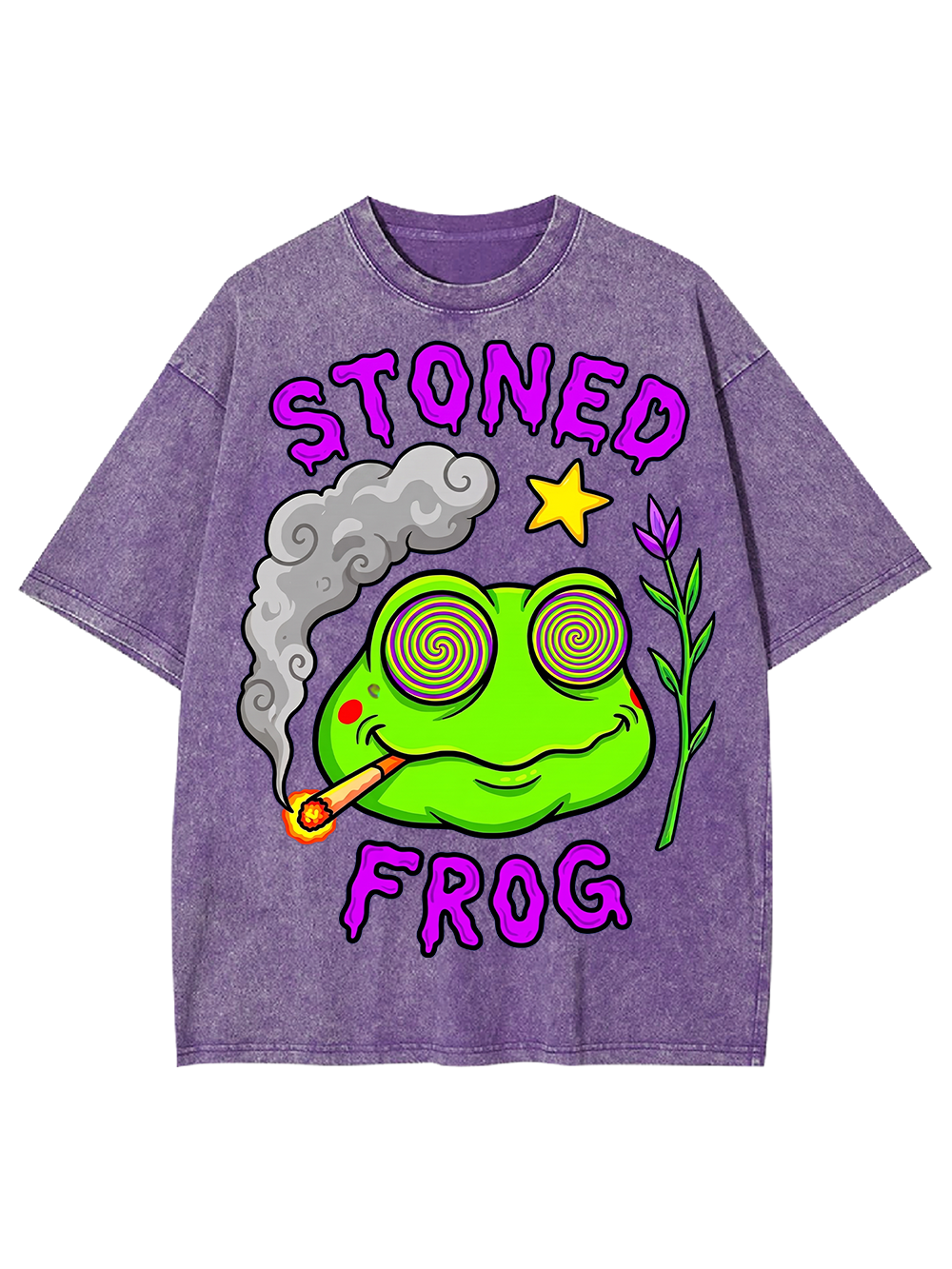 STONED FROG AAA WASHED TSHIRT