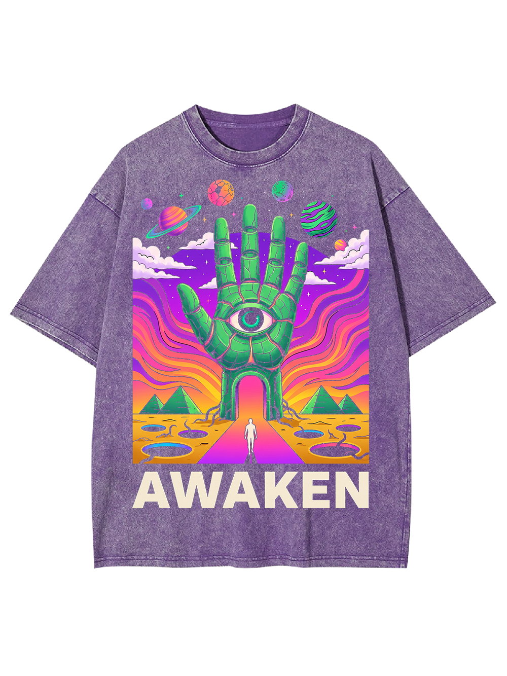 COSMIC AWAKENING AAA WASHED TSHIRT