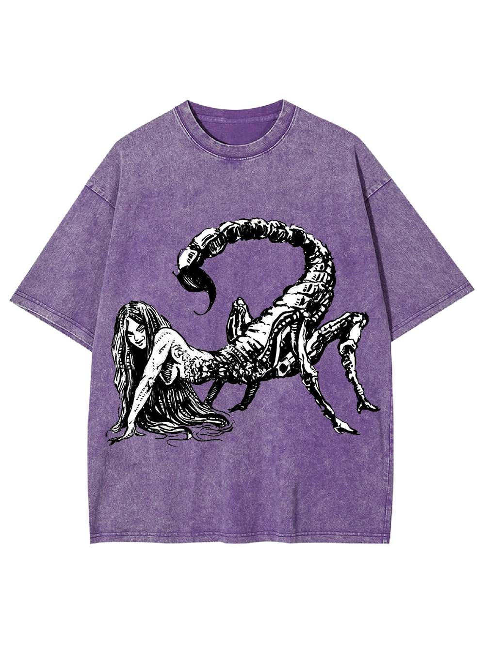 Scorpion Siren Washed Tshirt