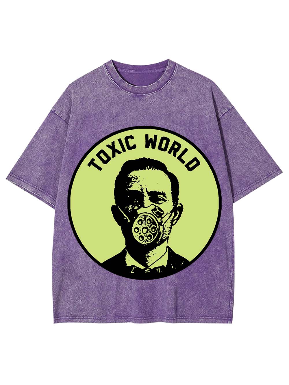 Toxic World Washed Tshirt