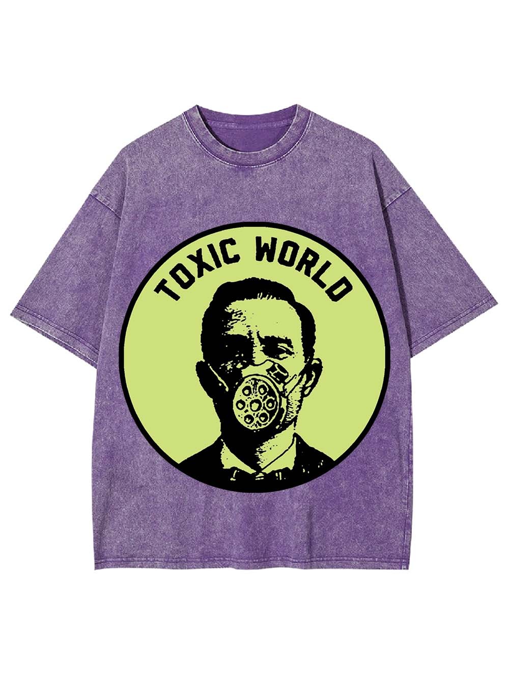 Toxic World Washed Tshirt