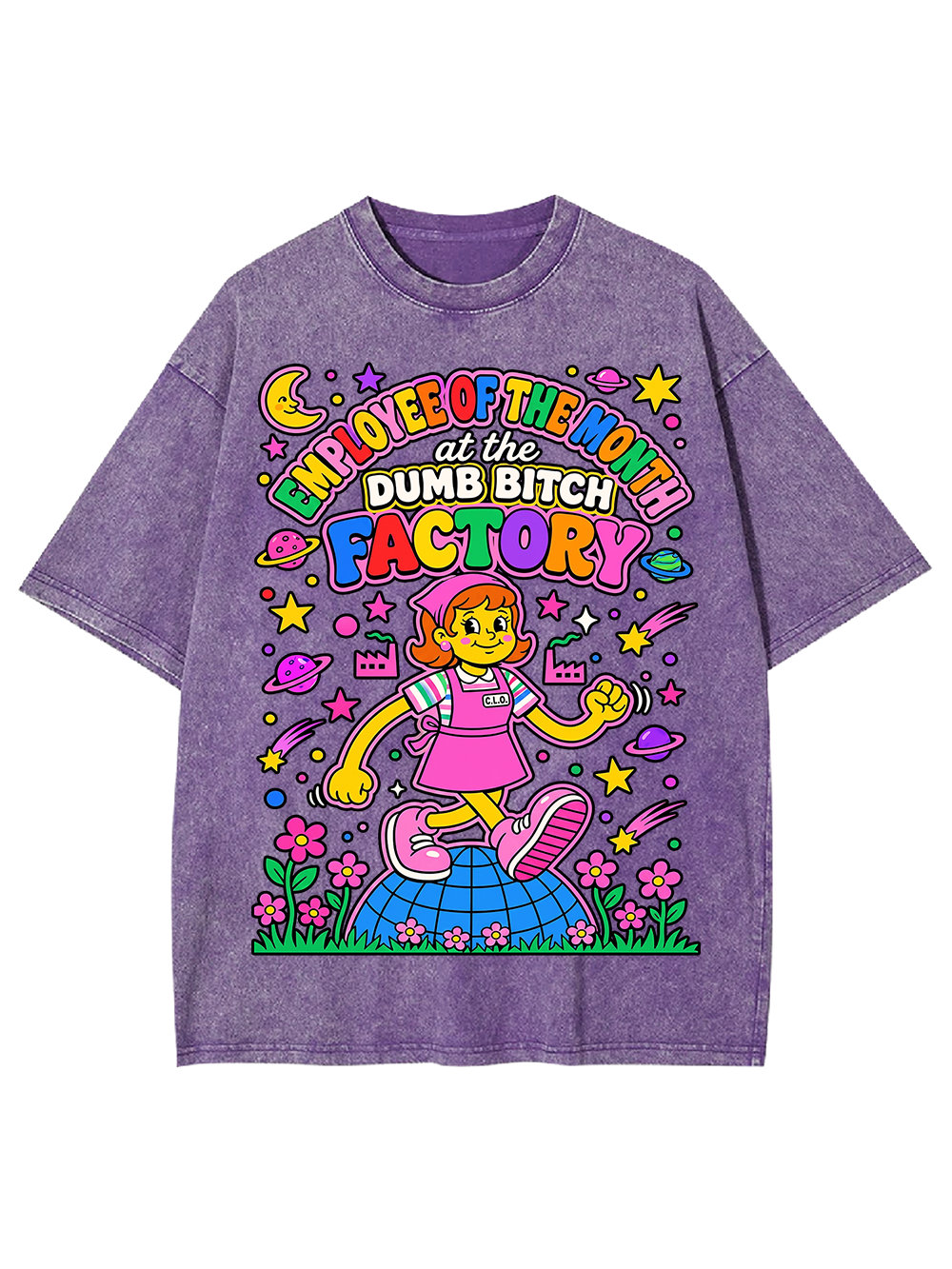 RED GAG AAA WASHED TSHIRT