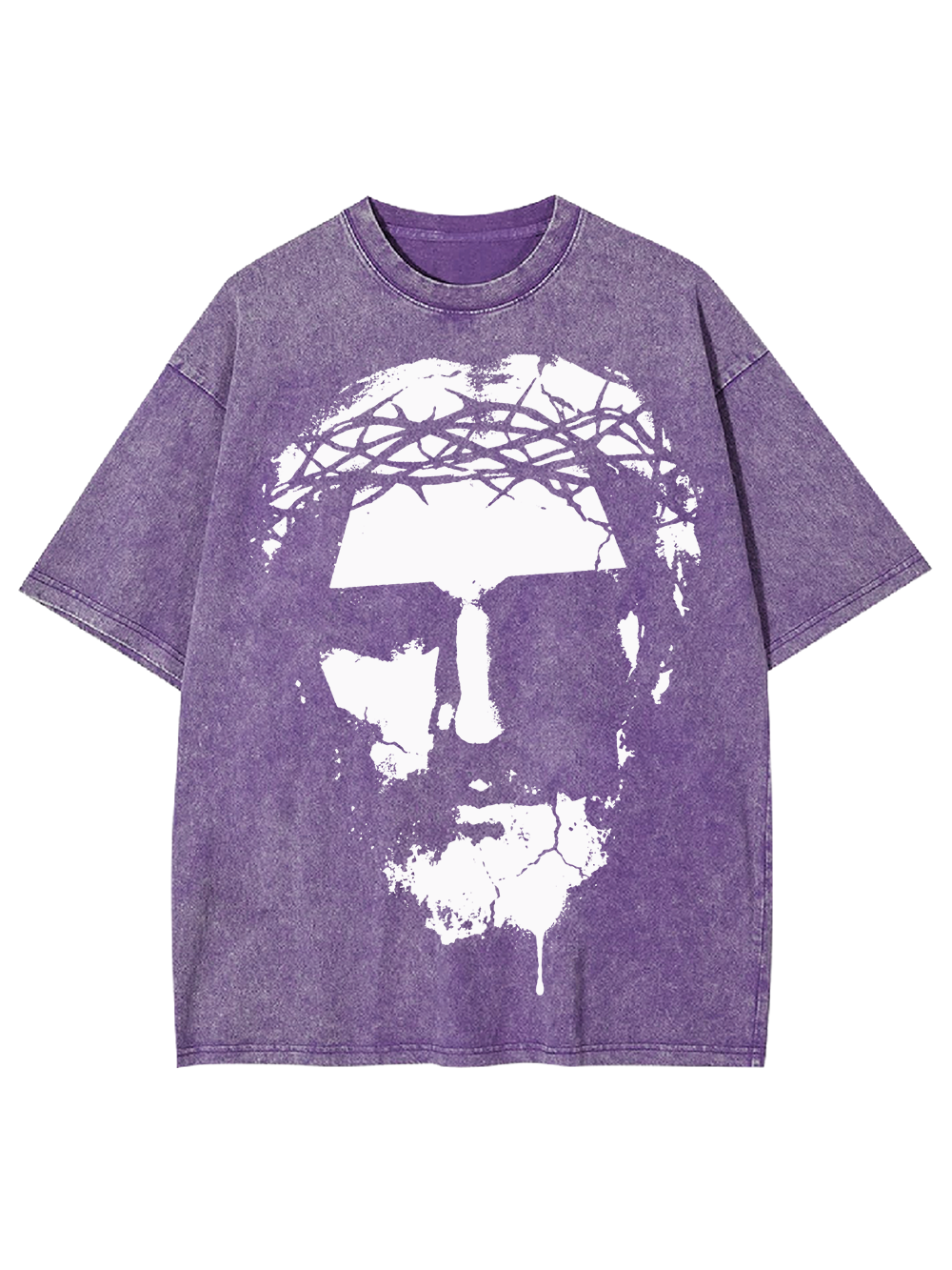 THORNED FACE AAA WASHED TSHIRT