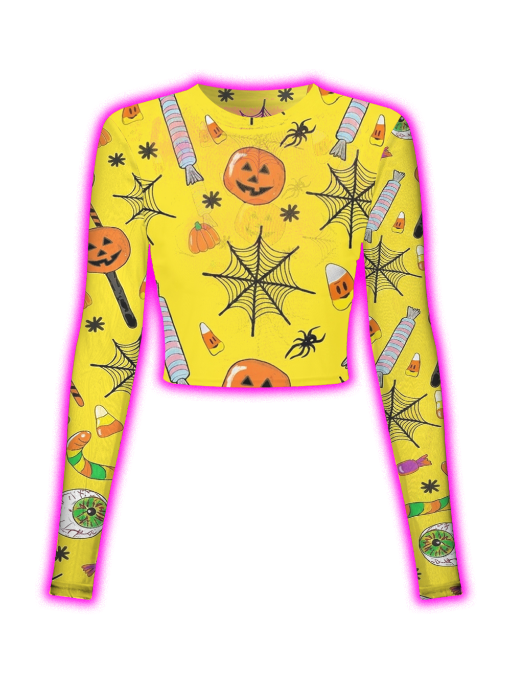 HALLOWEEN SPOOKY MESH TOP