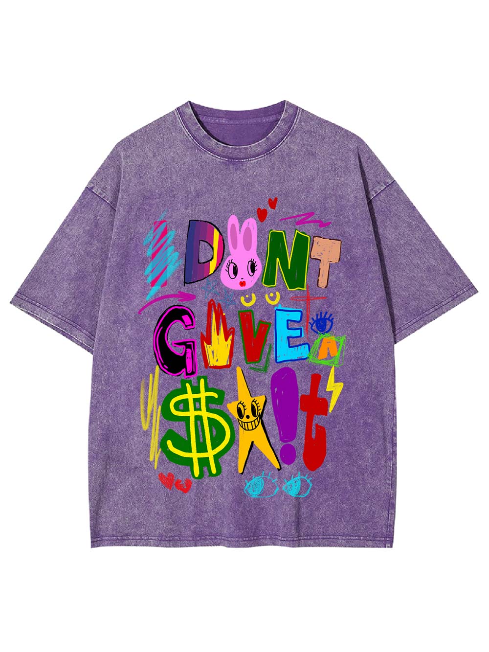 I Don't Give A $#!t Washed Tshirt