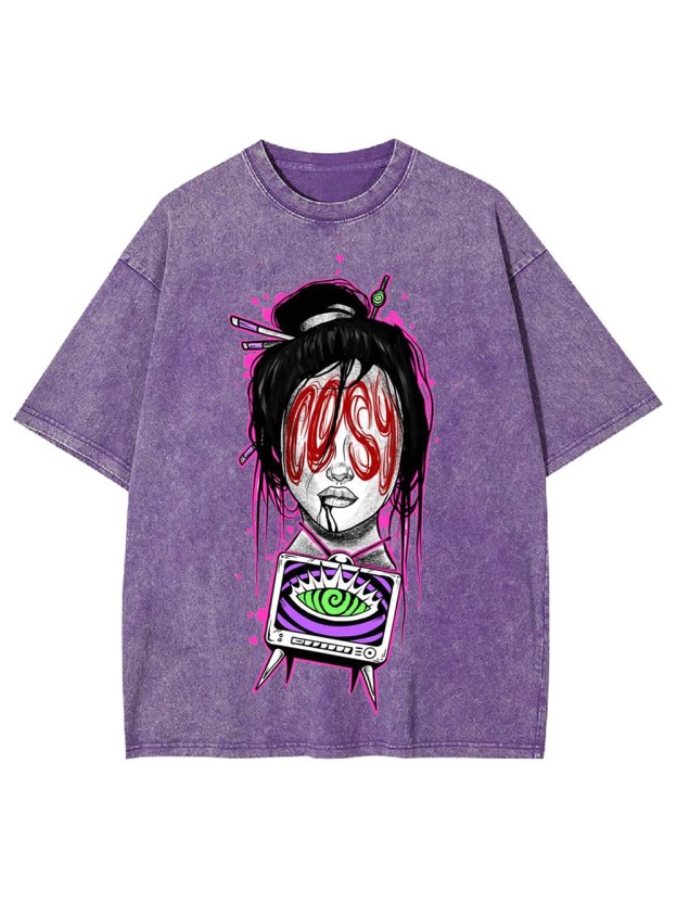 Mind on Display Washed Tshirt