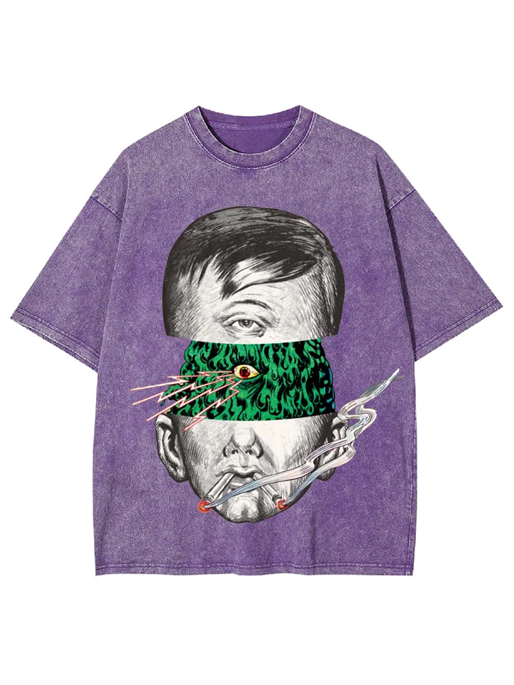 Fractured Perception Washed Tshirt