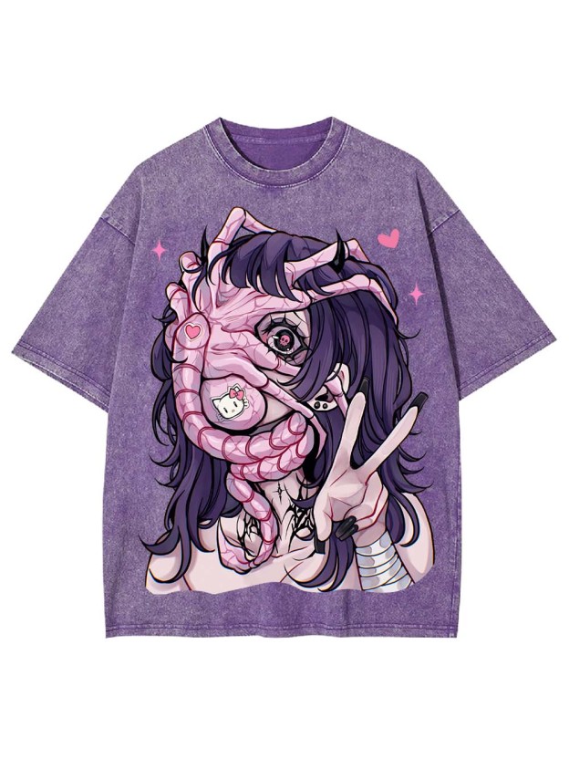 TWISTED WASHED TSHIRT