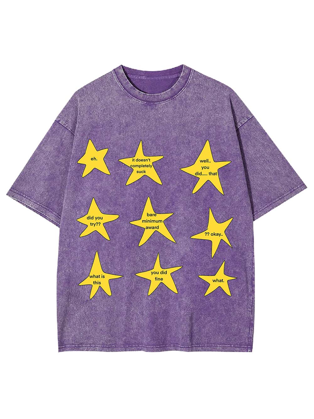 Snarky Gold Star Awards Washed Tshirt