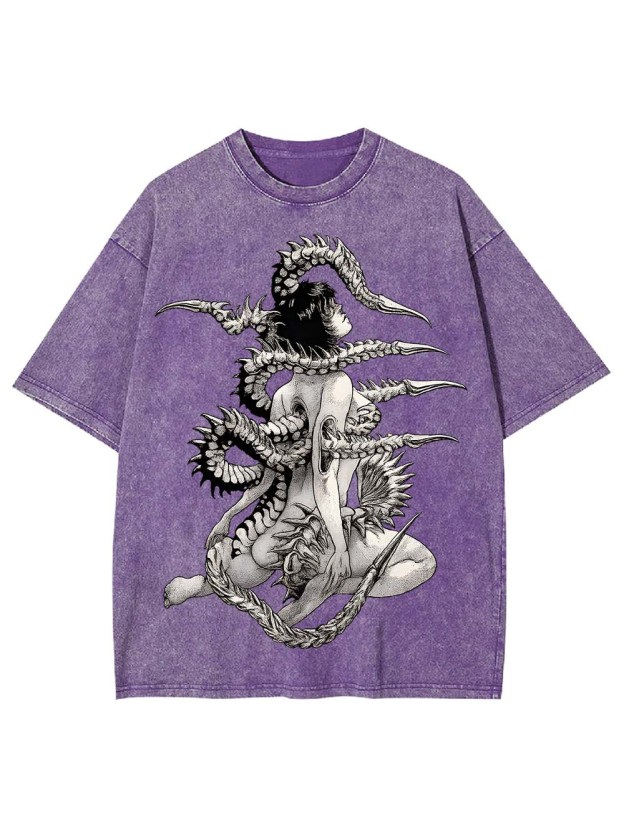 Entwined Abyss Washed Tshirt