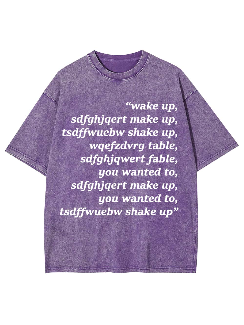 Wake Up Chaos Washed Tshirt