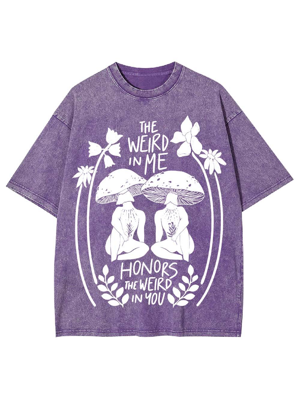 The Weird In Me Washed Tshirt