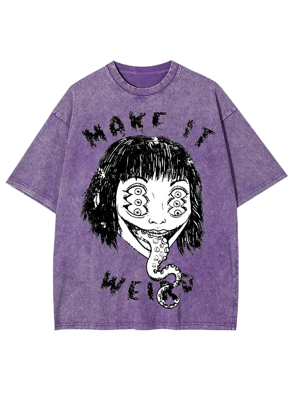 Make It Weird Washed Tshirt