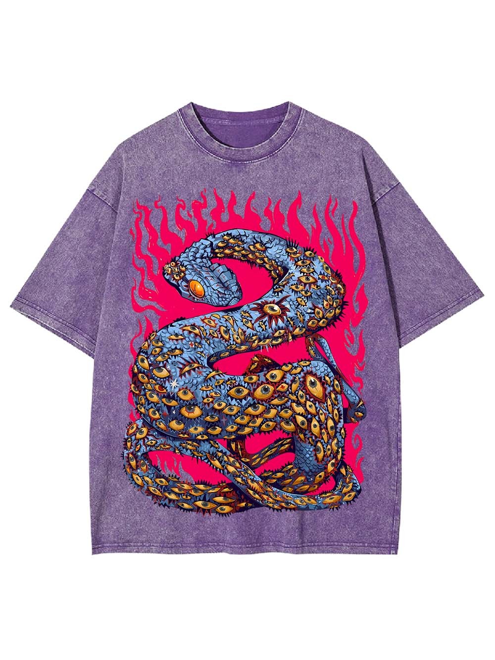 Eyes Of The Serpent Washed Tshirt