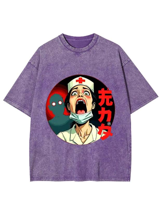 Powerless Fear Washed Tshirt