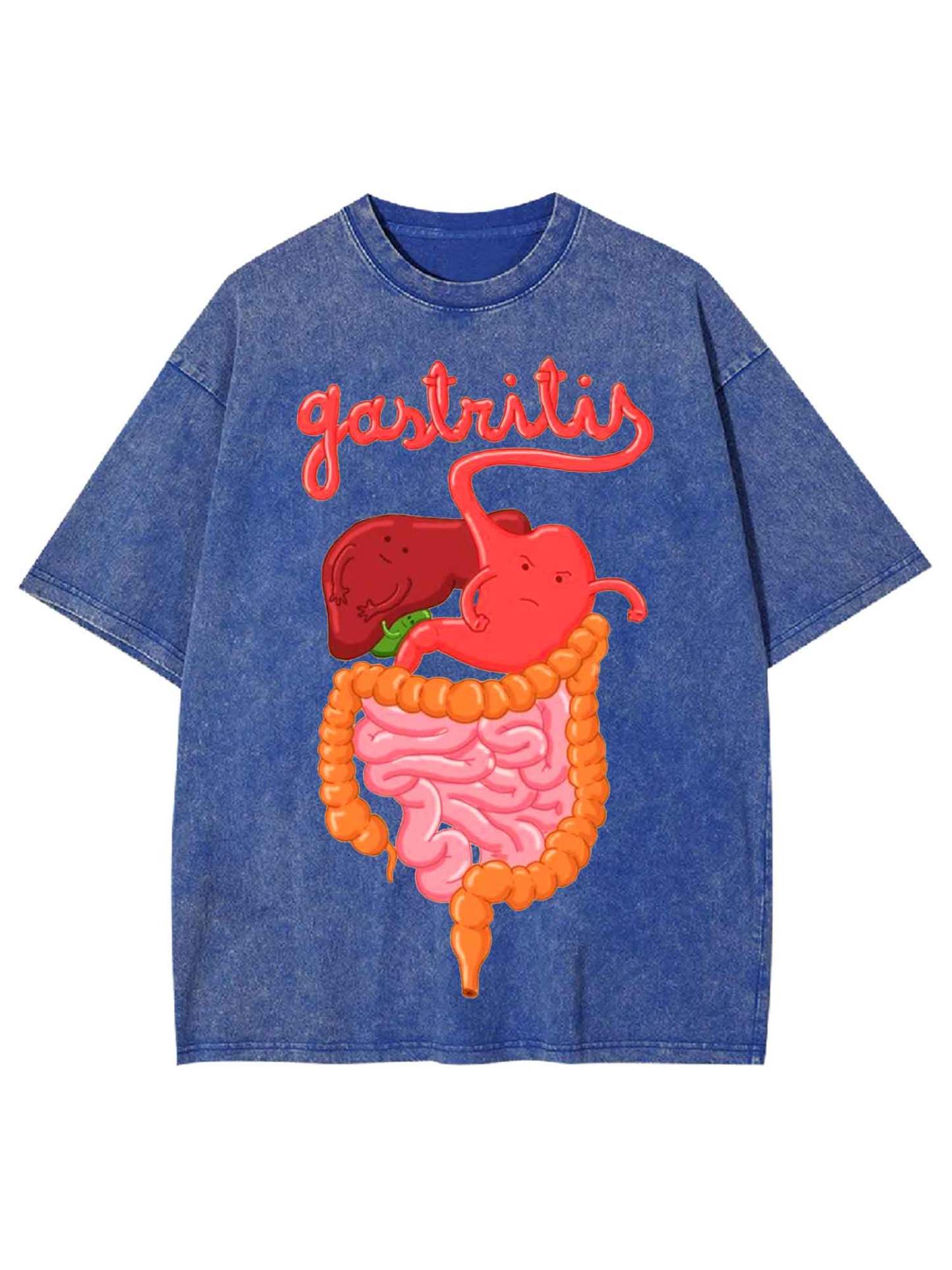 Angry Stomach Washed Tshirt