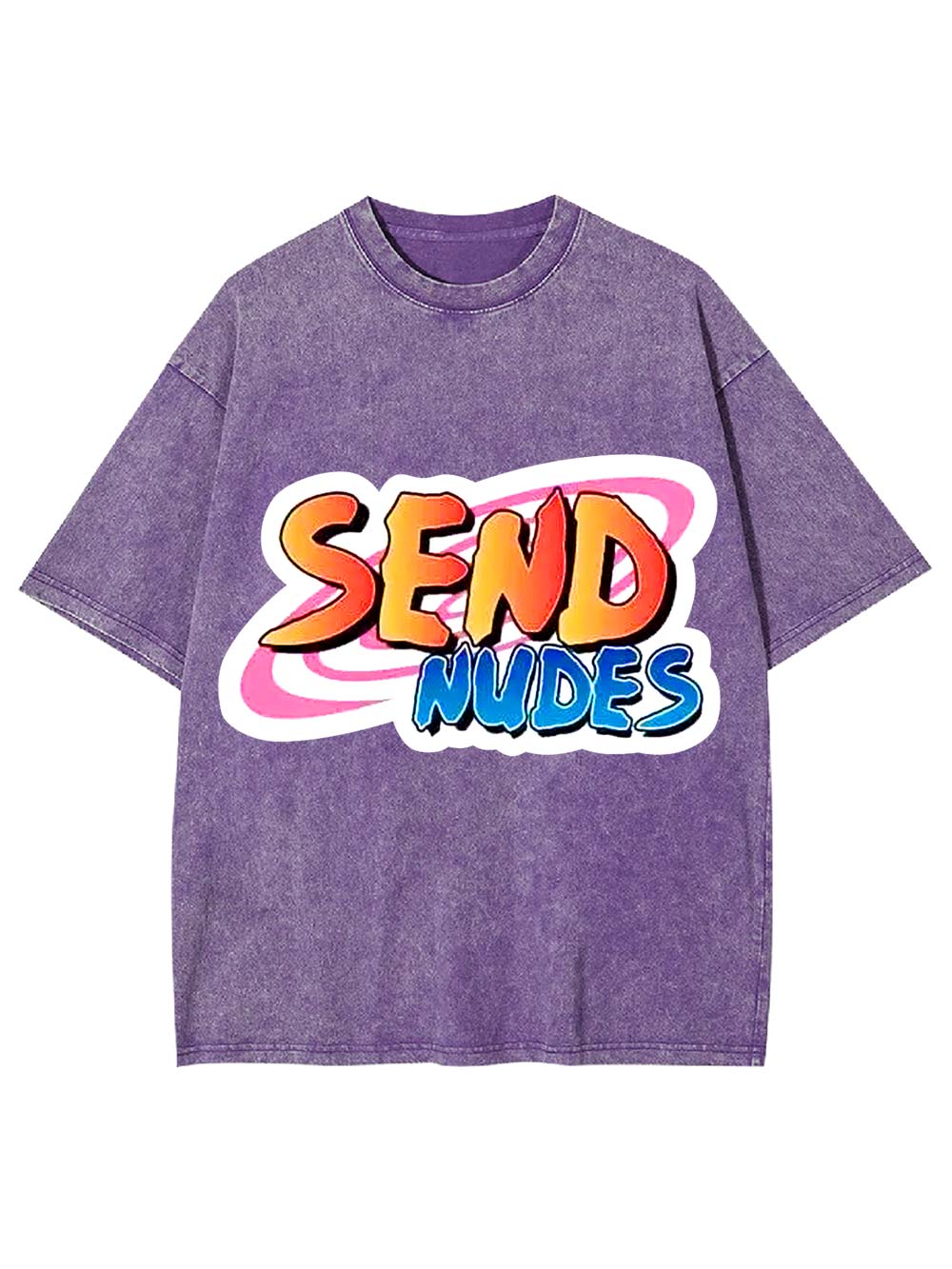 Send Nudes Washed Tshirt