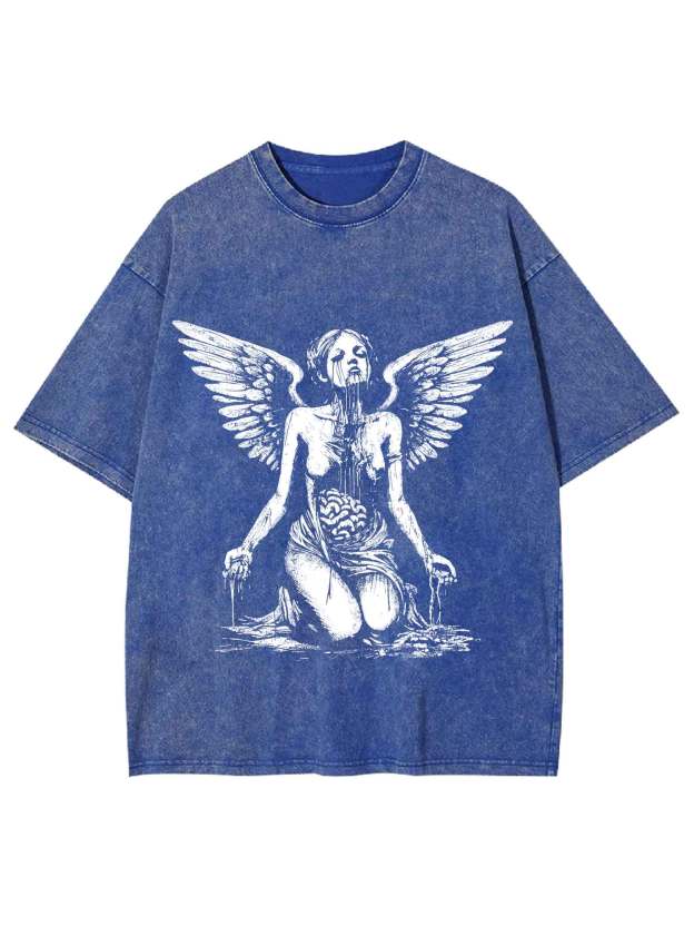Macabre Angel Washed Tshirt