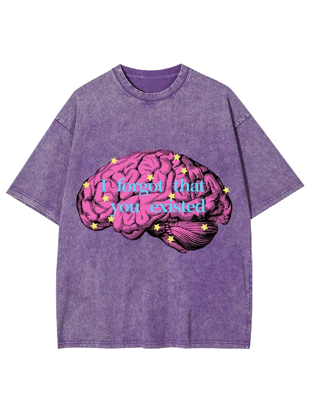 I Forgot That You Existed Washed Tshirt