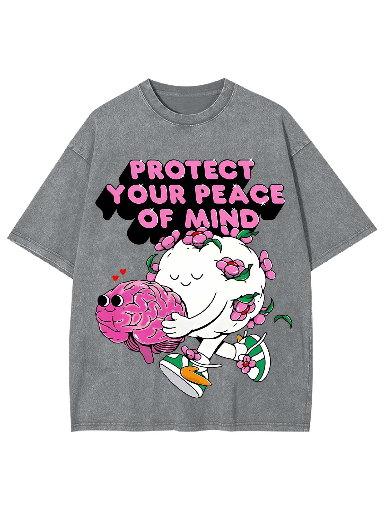 Protect Your Peace Of Mind Washed Tshirt