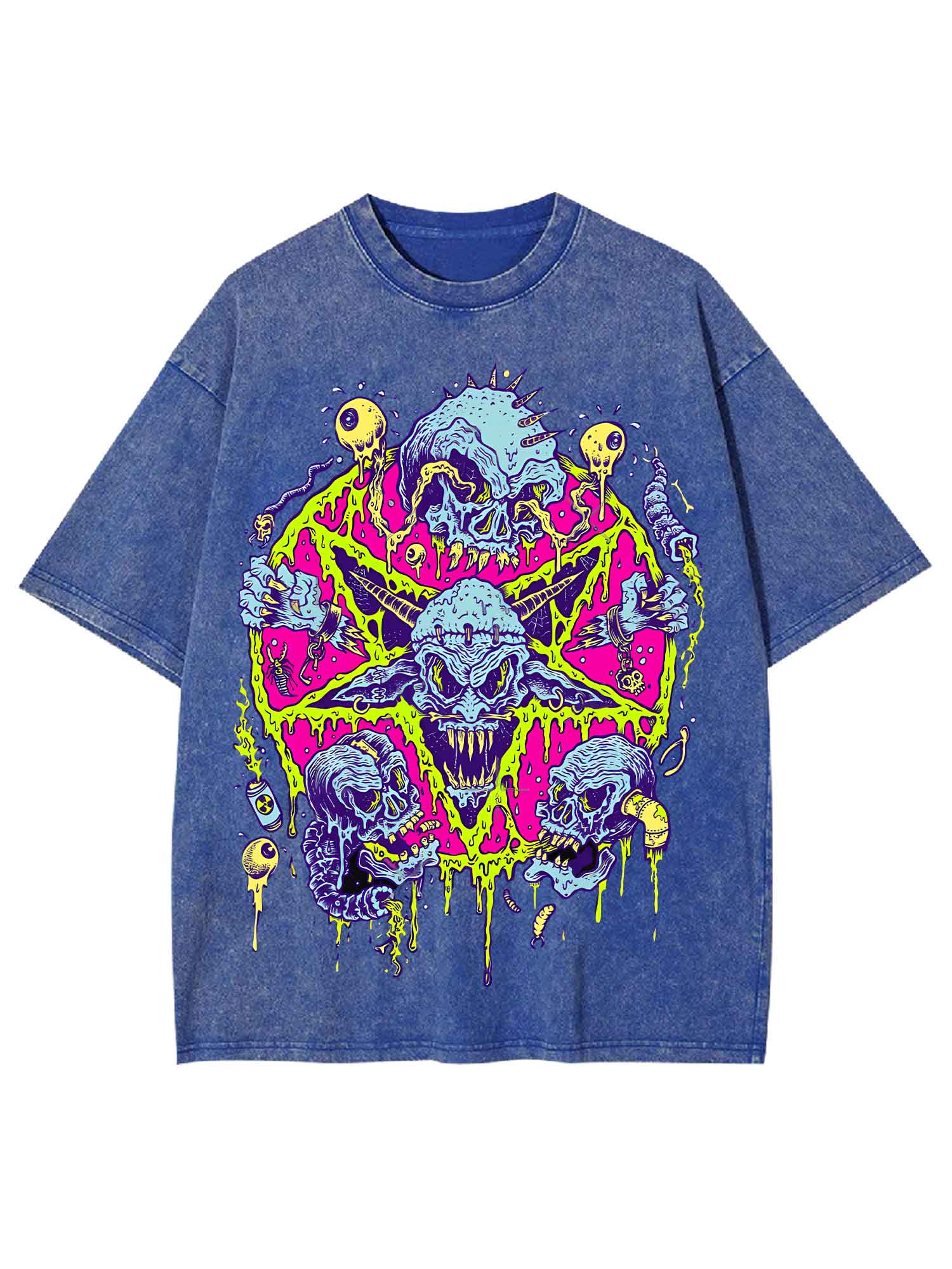 Neon Nightmare Washed Tshirt