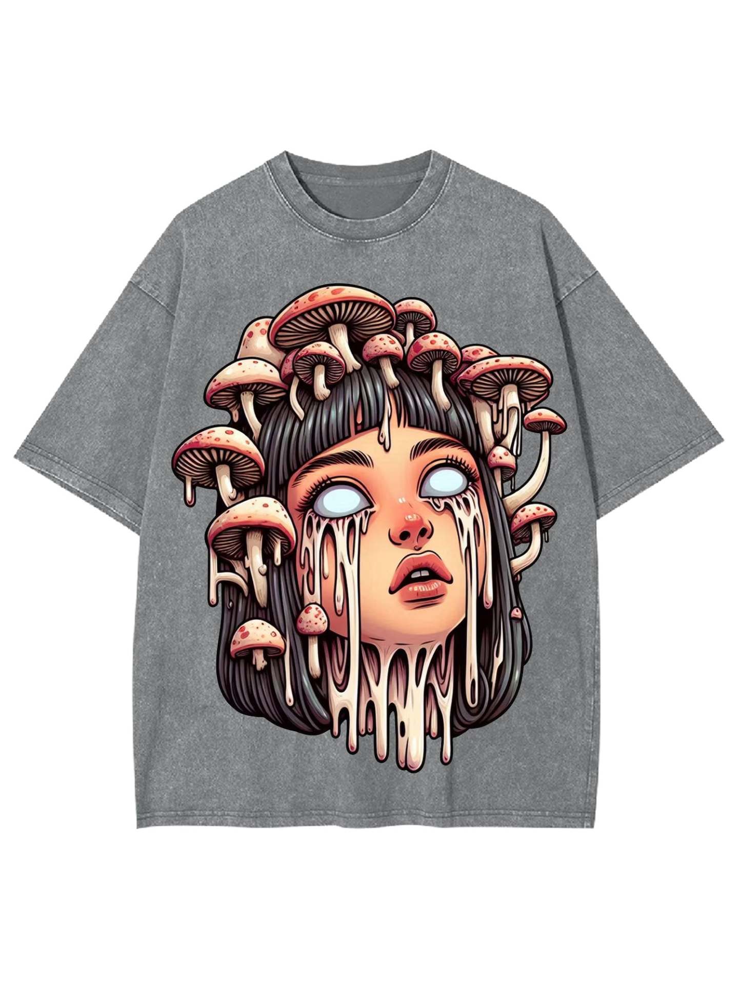 MELTING GIRL WASHED TSHIRT