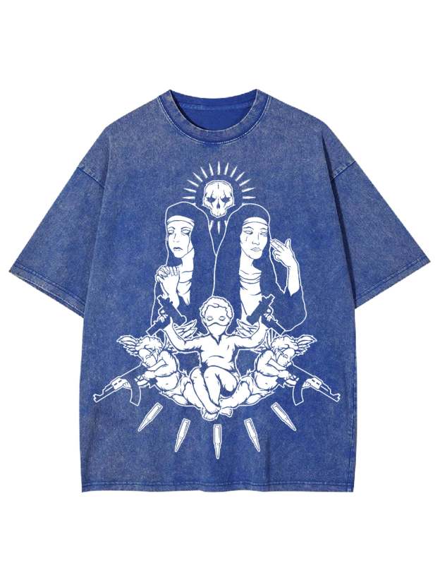 Heaven Gang Washed Tshirt