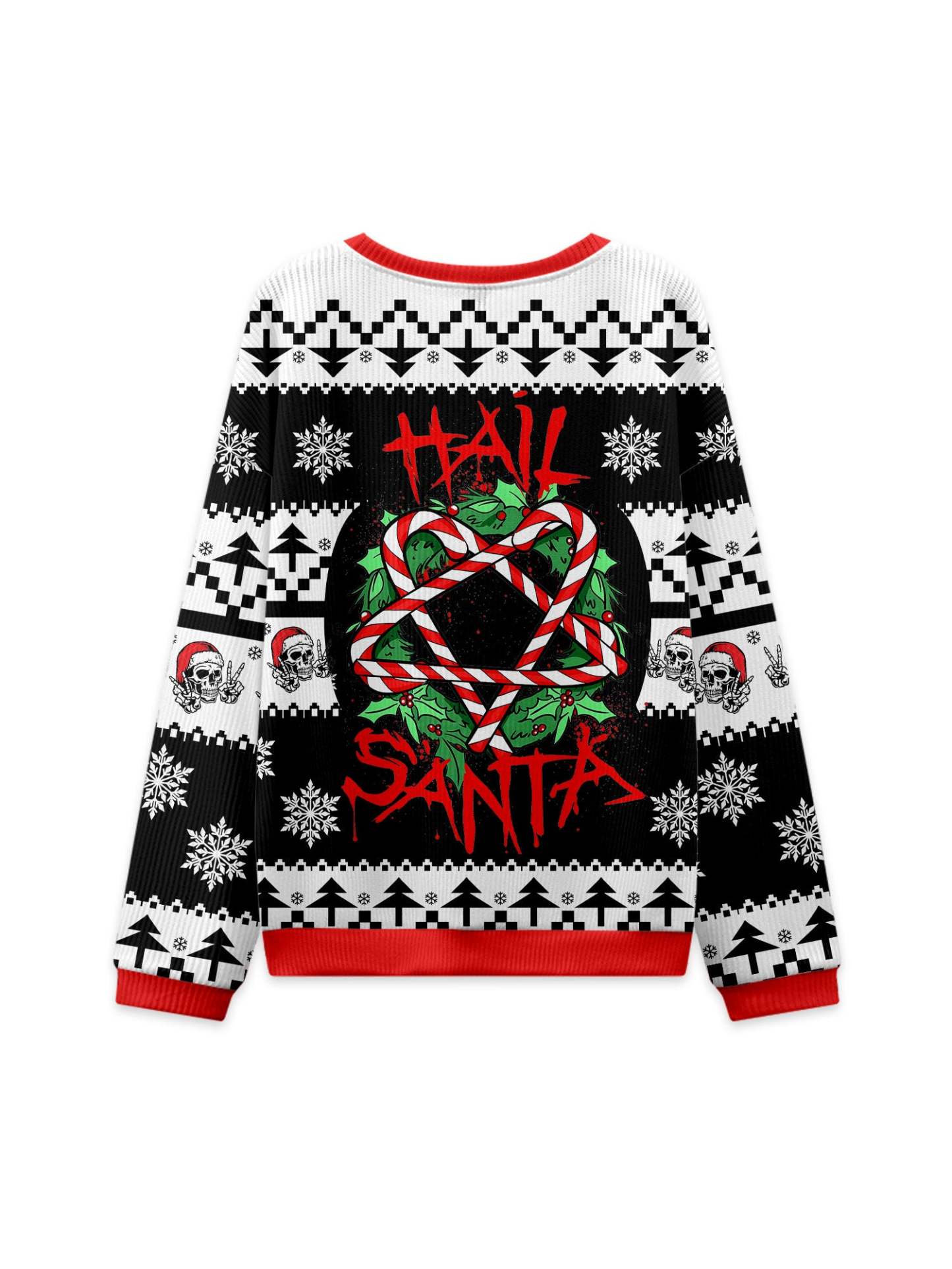 HAIL SANTA UGLY CHRISTMAS SWEATSHIRT