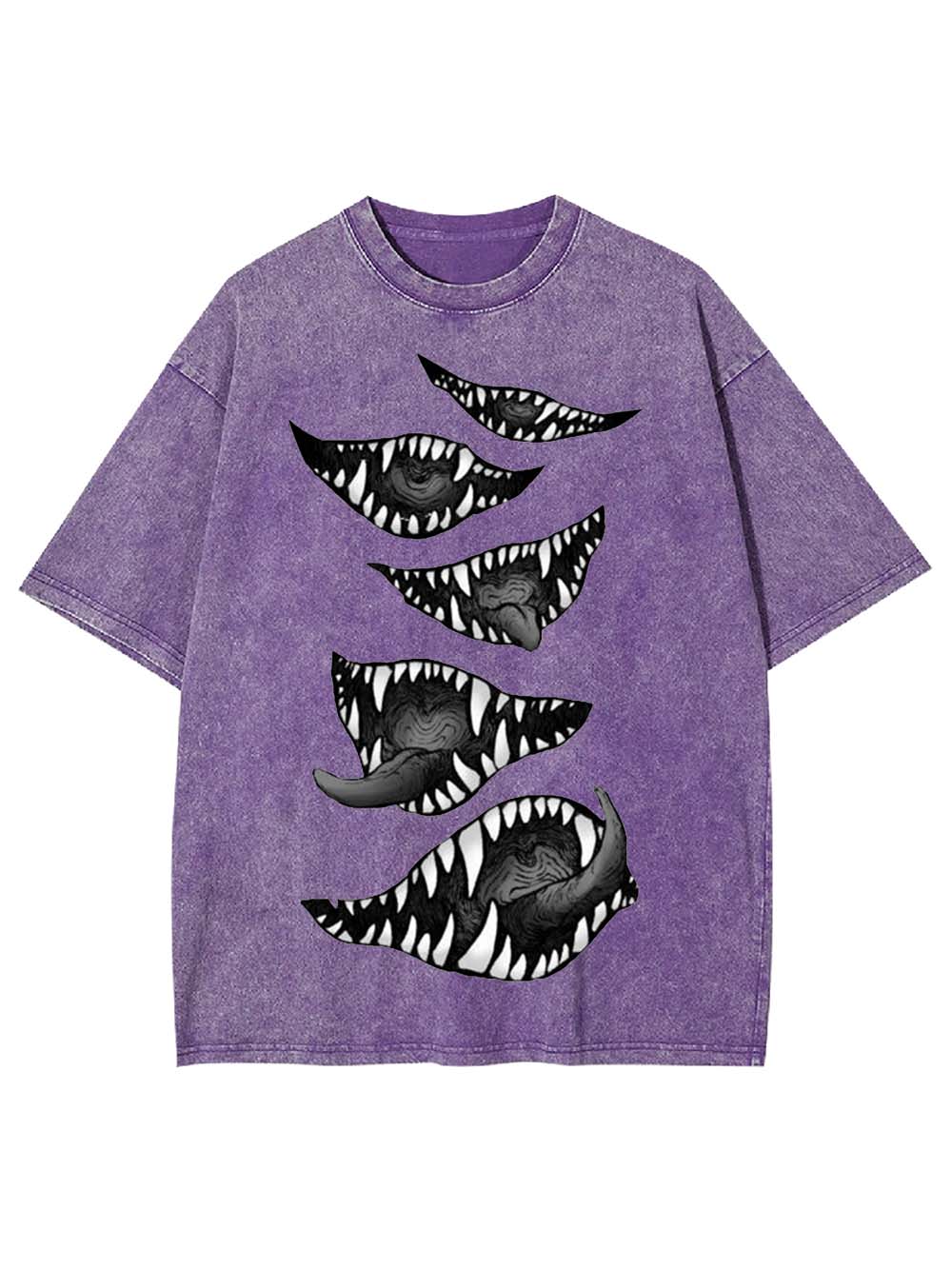 Monstrous Grins Washed Tshirt