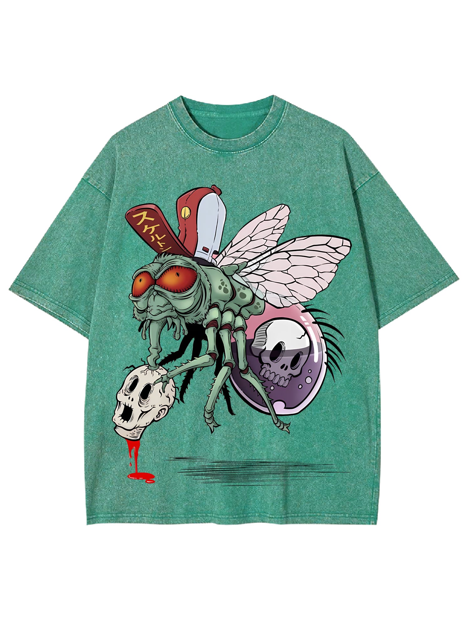 Flying Nightmare Washed Tshirt