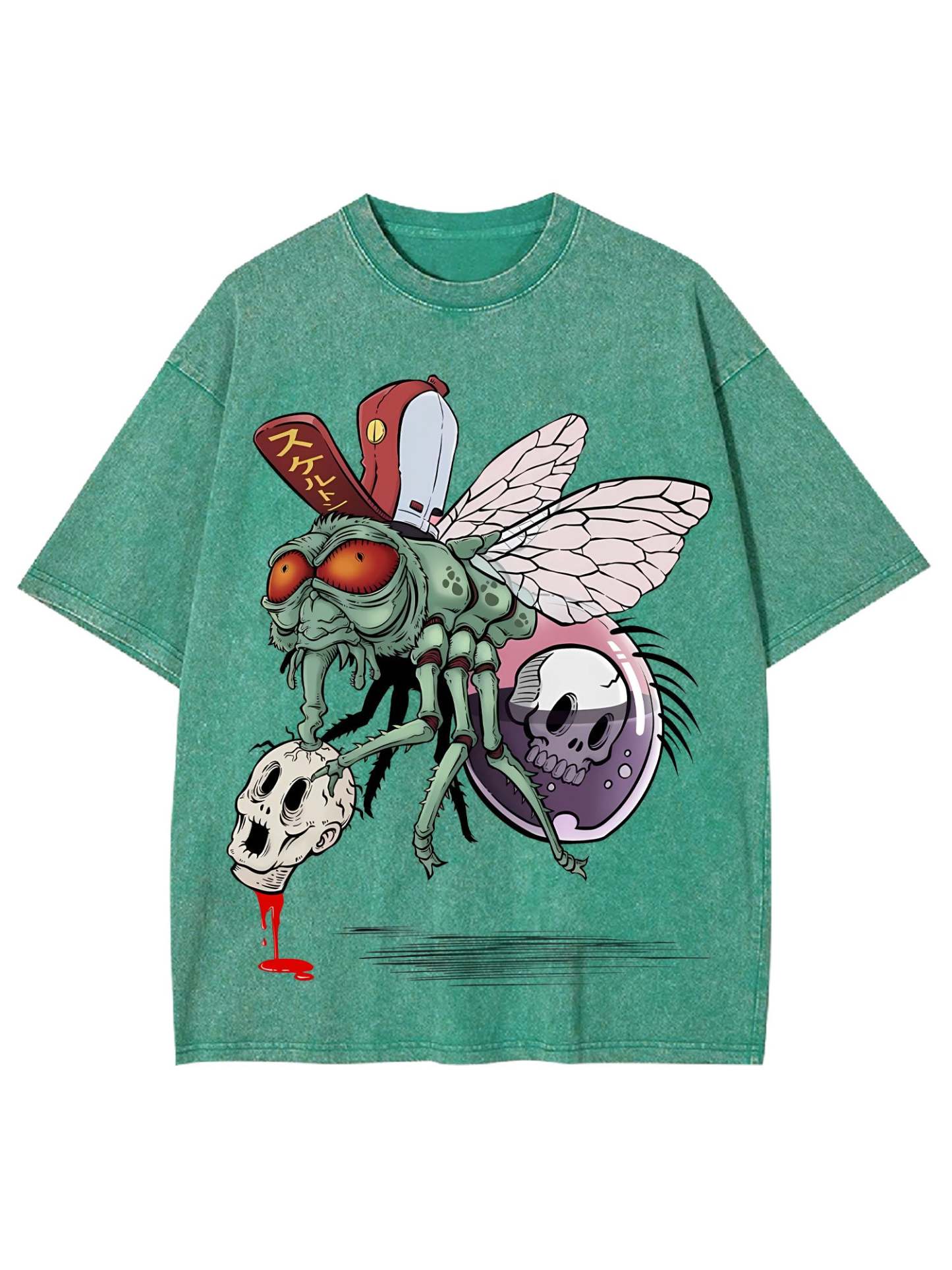 Flying Nightmare Washed Tshirt