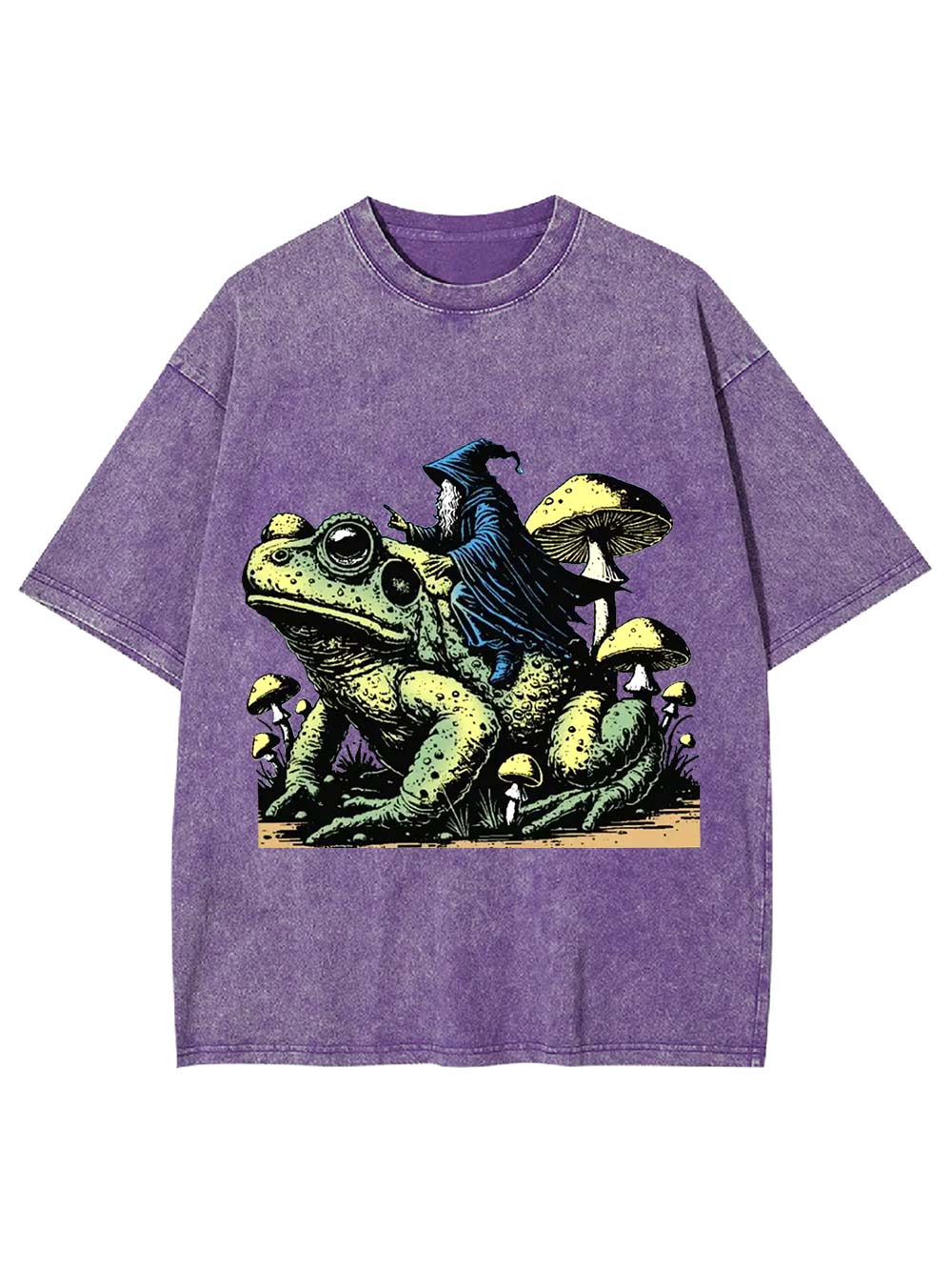 Wizard's Toad Ride Washed Tshirt