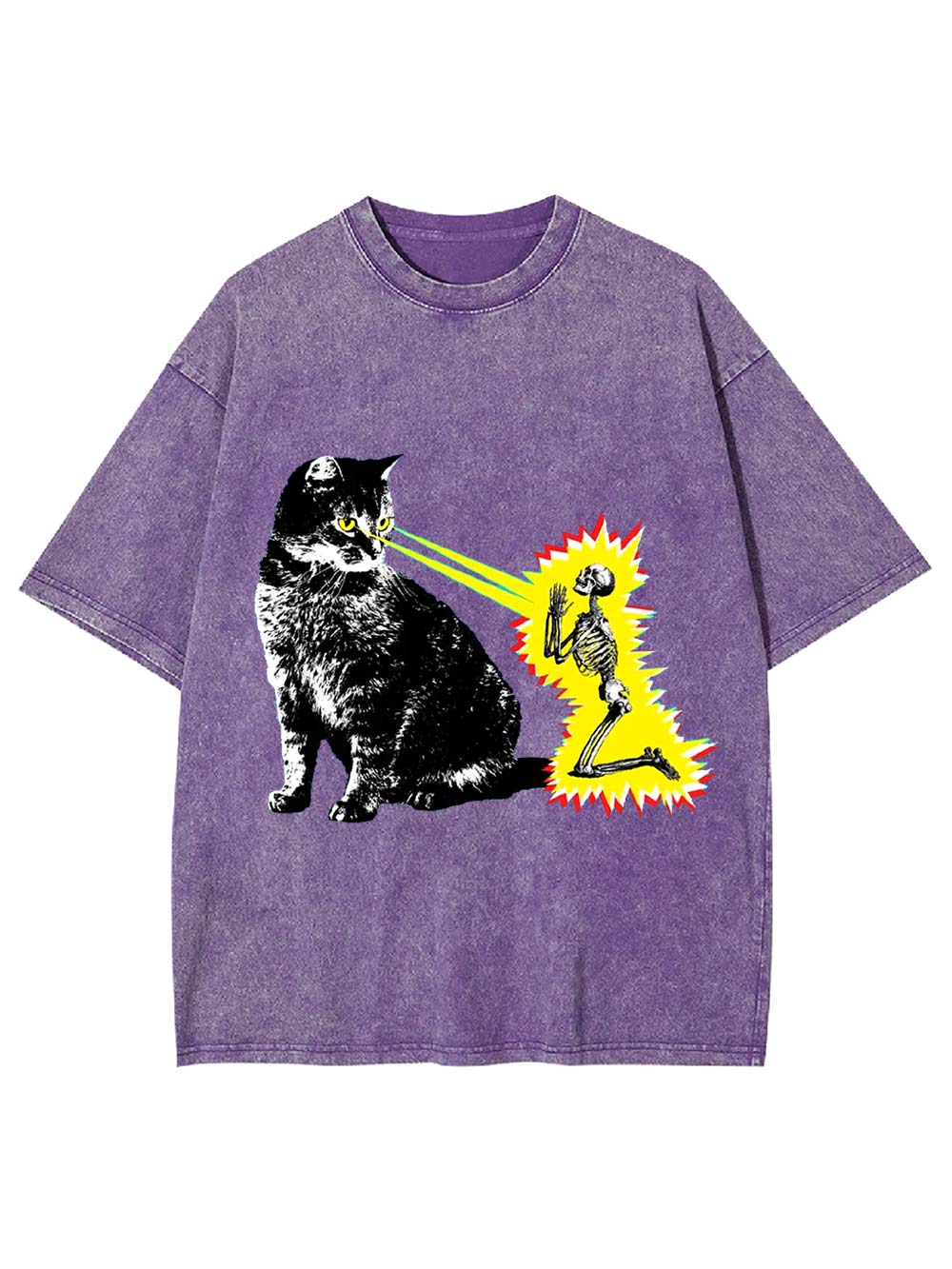 Feline Power Washed Tshirt