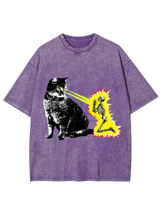 Feline Power Washed Tshirt