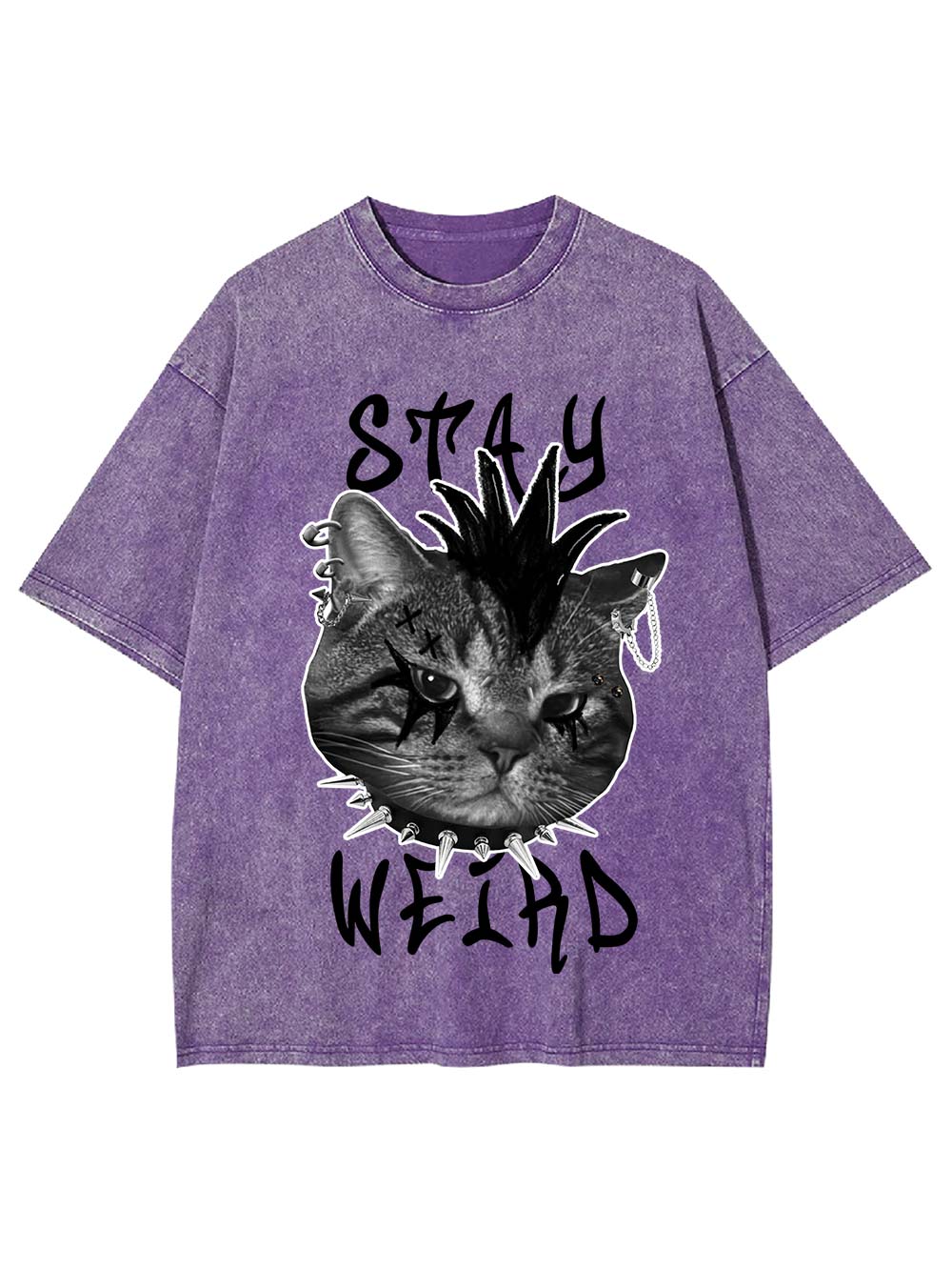 Stay Weird Washed Tshirt