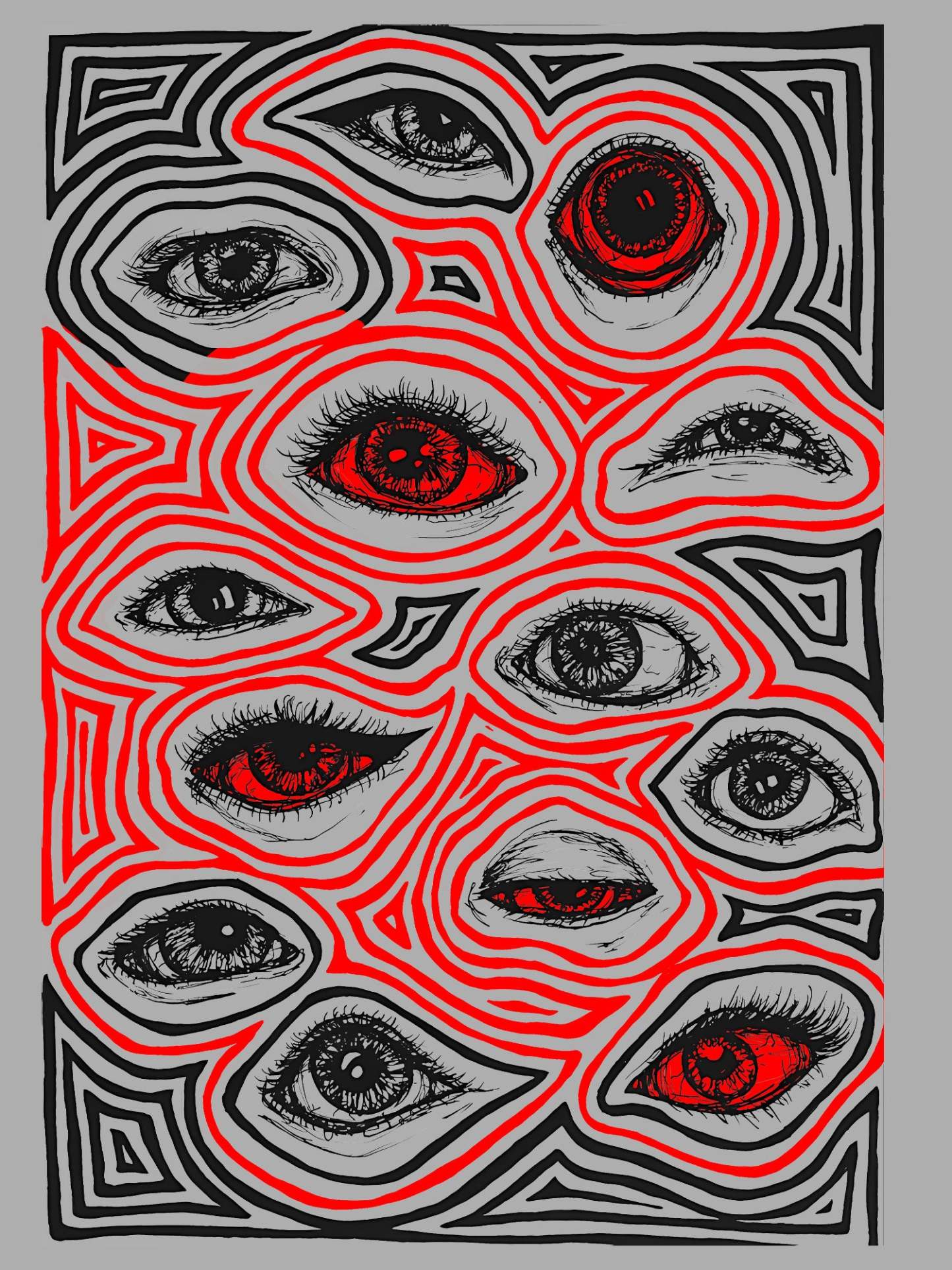 Eyes Of Perception Washed Tshirt