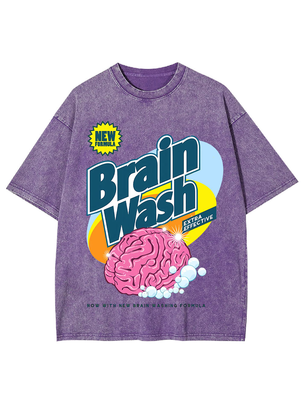Brain Wash Washed Tshirt