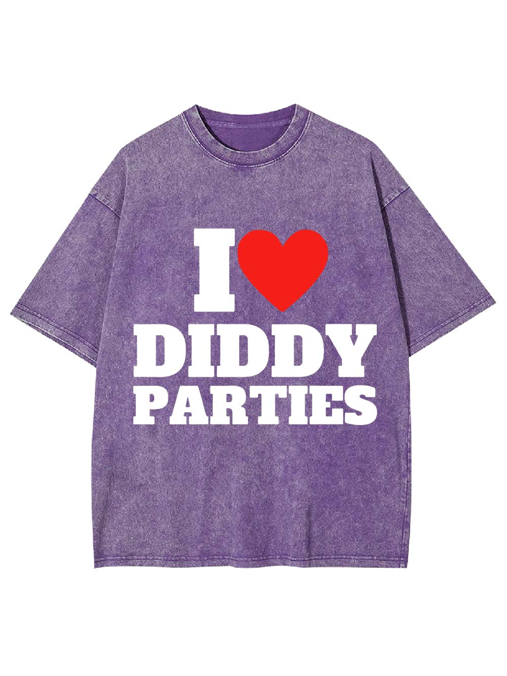 I love Diddy Parties Washed Tshirt