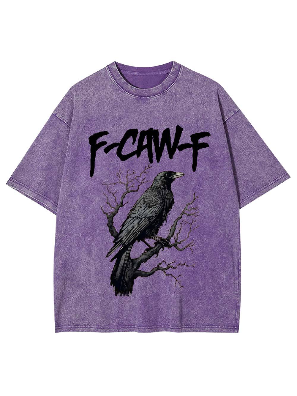 F-Caw-F Washed Tshirt