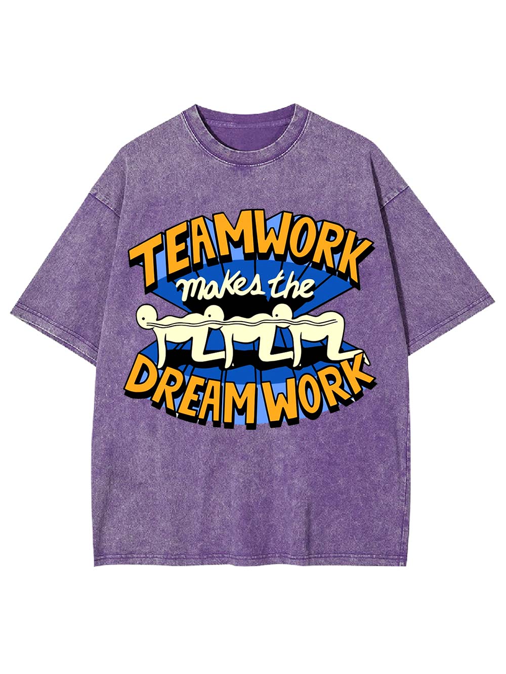 Teamwork Makes the Dream Work Washed Tshirt