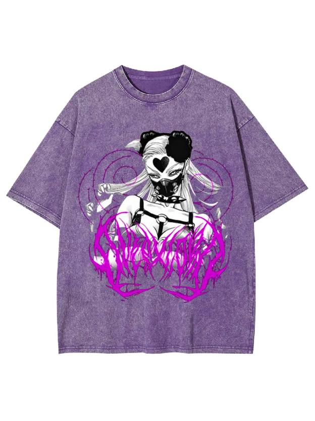 Masked Temptation Washed Tshirt