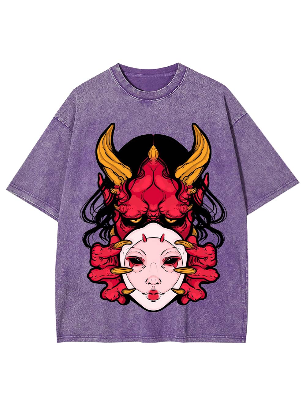 Duality of Demons Washed Tshirt