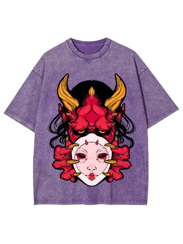 Duality of Demons Washed Tshirt