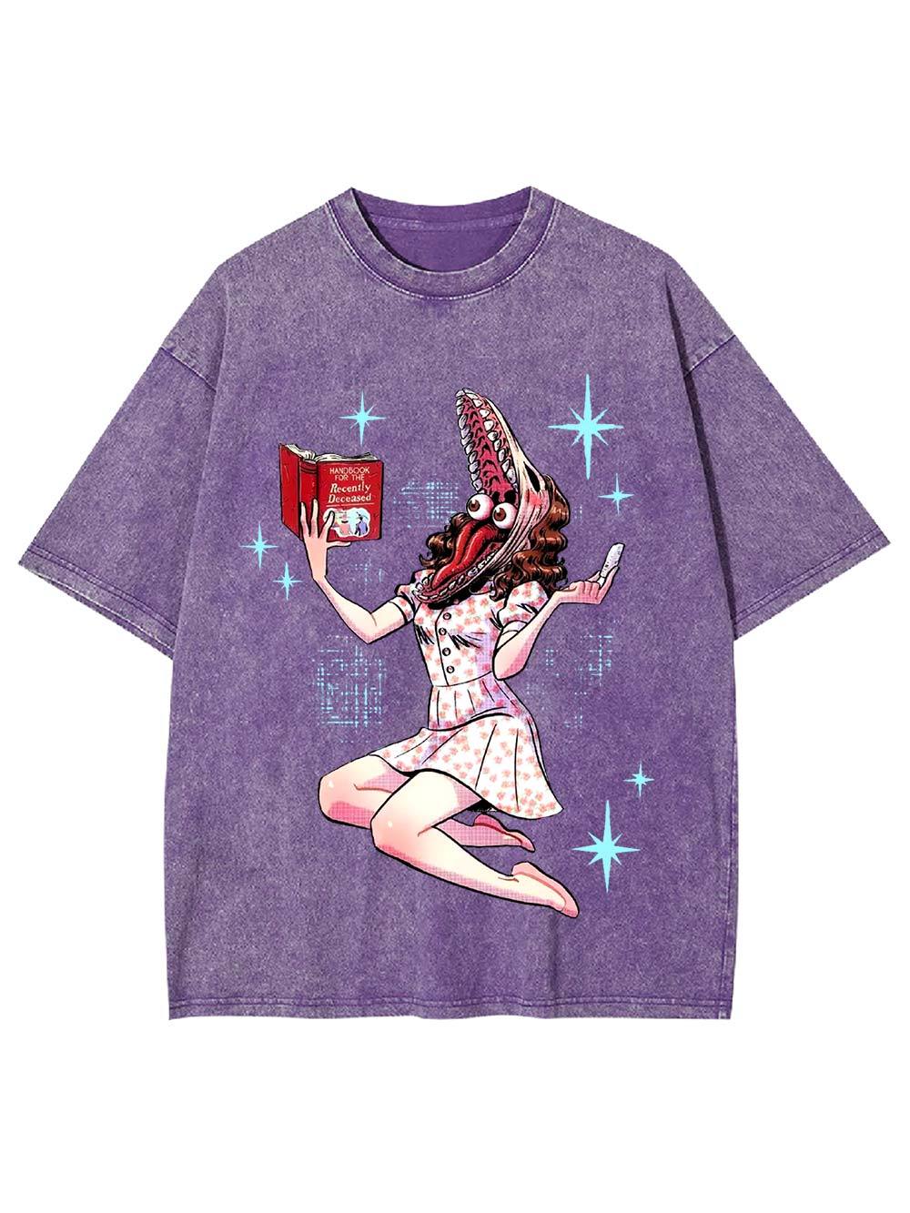 Guide to the Recently Deceased Washed Tshirt