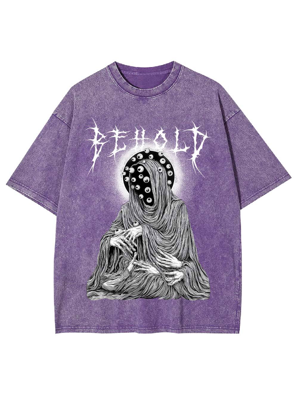 Behold the All-Seeing Washed Tshirt