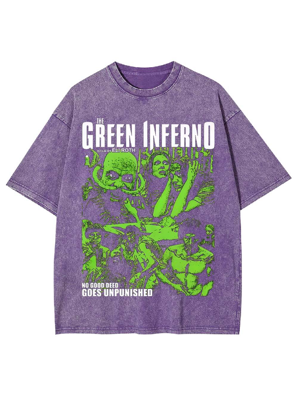 The Green Inferno: No Good Deed Goes Unpunished Washed Tshirt