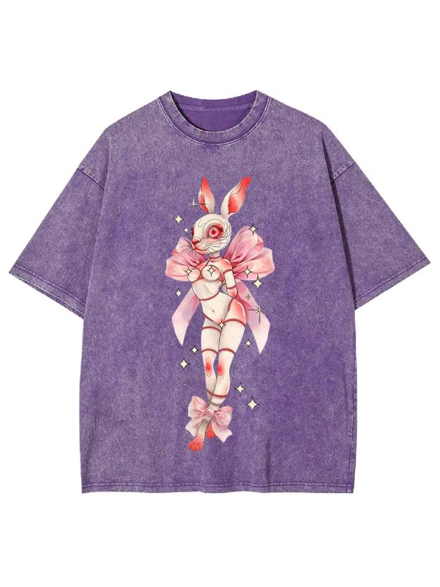Enchanted Bunny Doll Washed Tshirt