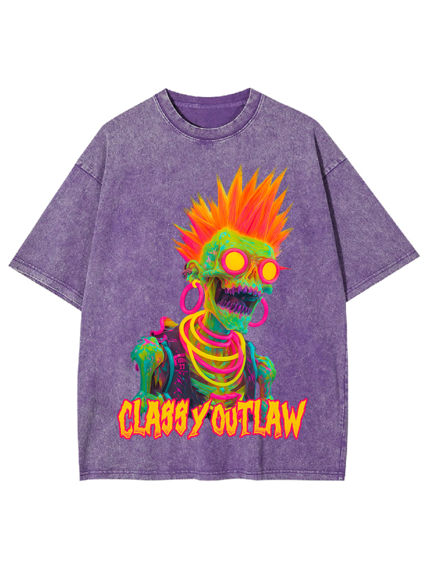 Classy Outlaw Washed Tshirt